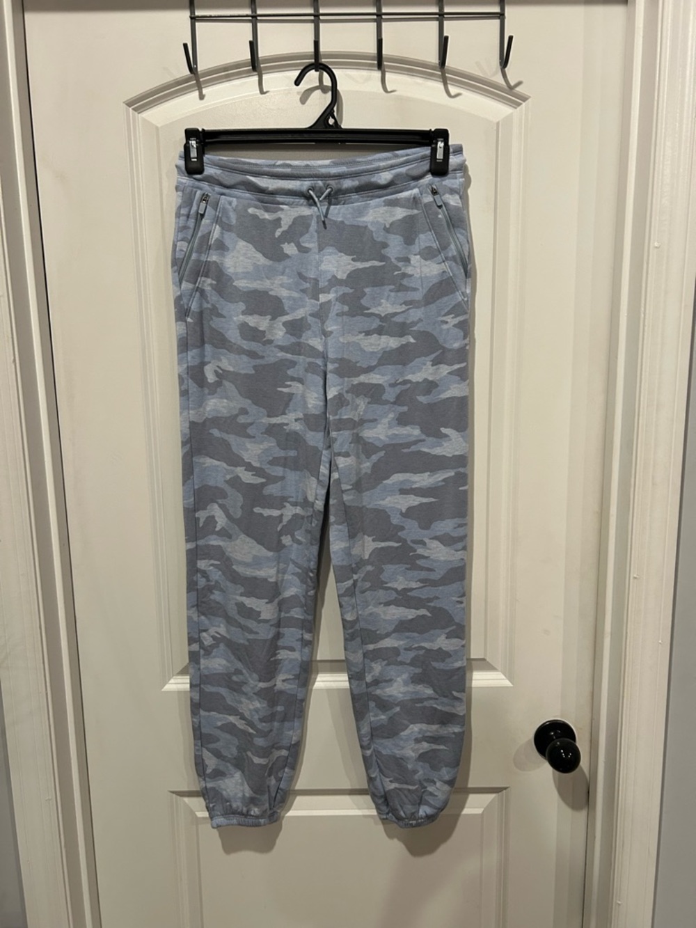 Athleta Girl Light blue camouflage joggers